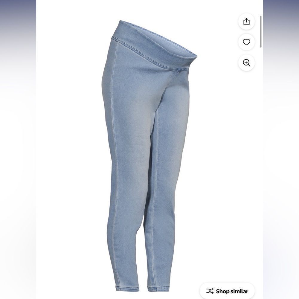 Women's Light Blue Jeans XL Destination Maternity